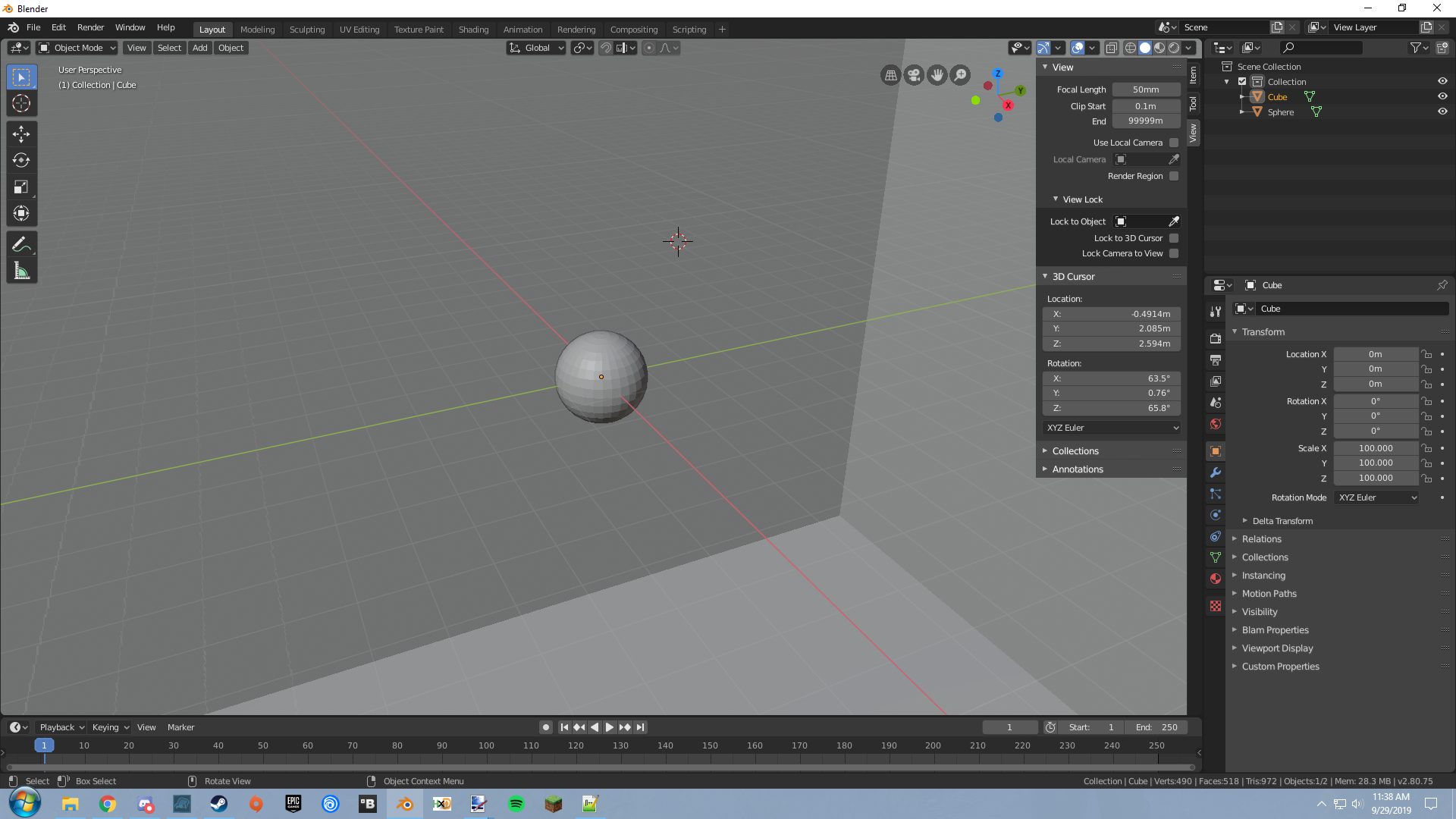 Blender Map Making 2.8